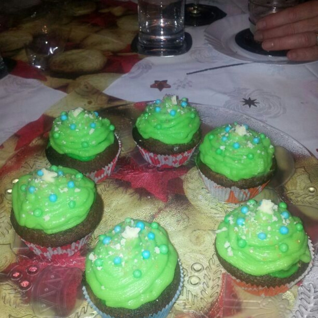 Tannenbaum Cupcakes